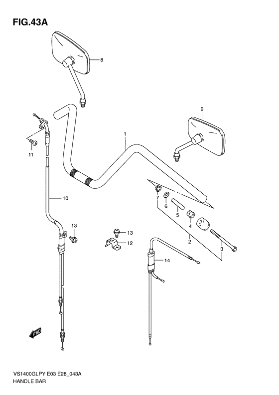 Handlebar              

                  Model y/k1/k2/k3