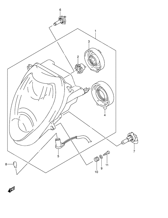 Headlamp              

                  E19, p37