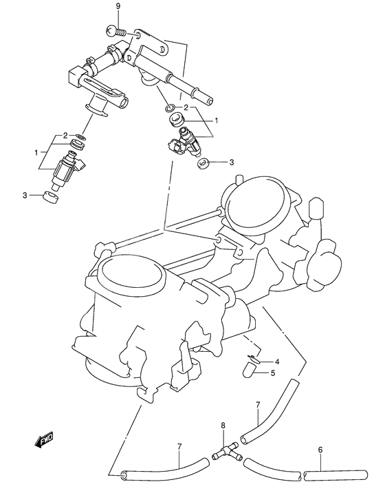 Fuel delivery pipe