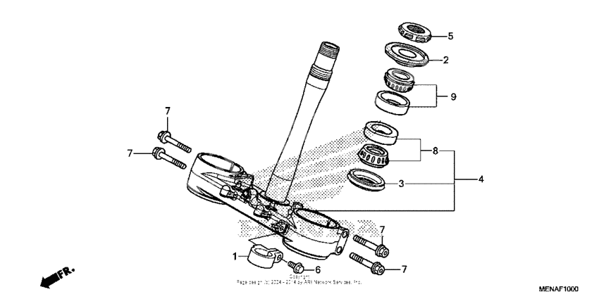 Steering stem