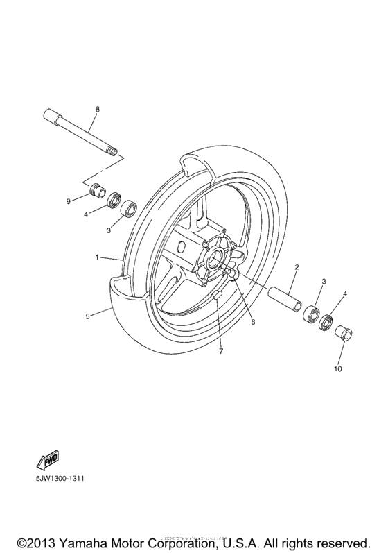 Front wheel