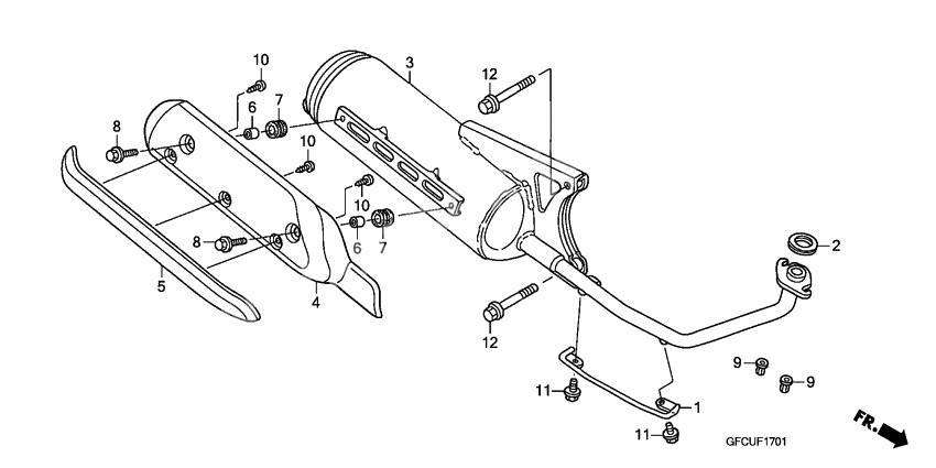 Exhaust muffler              

                  NVS502SH9