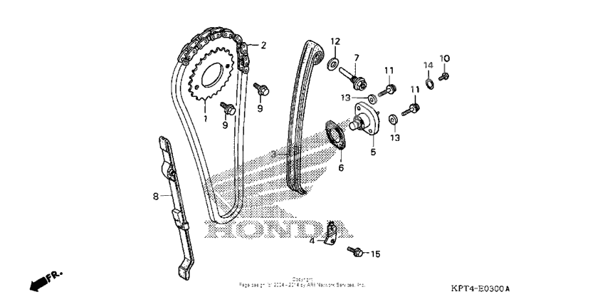 Cam chain + tensioner (1)