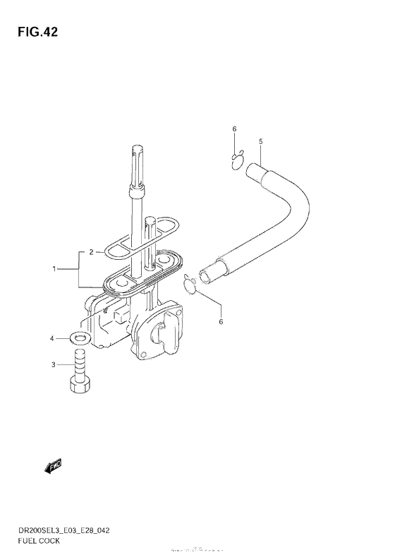 Fuel Cock (Dr200Sel3 E33)