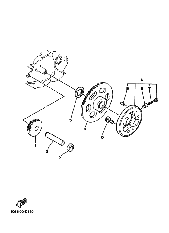 Привод стартера