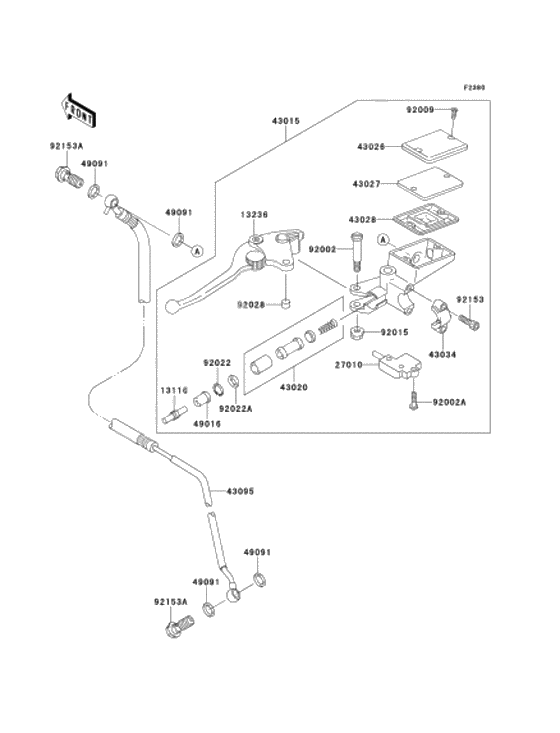 Clutch master cylinder