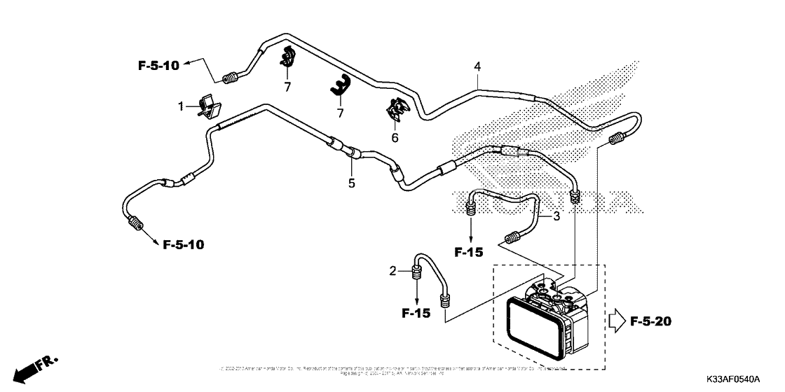 Brake pipe