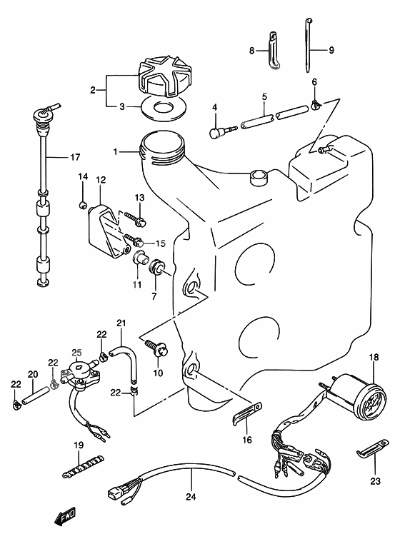 Oil tank