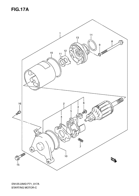 Starting motor              

                  Denso