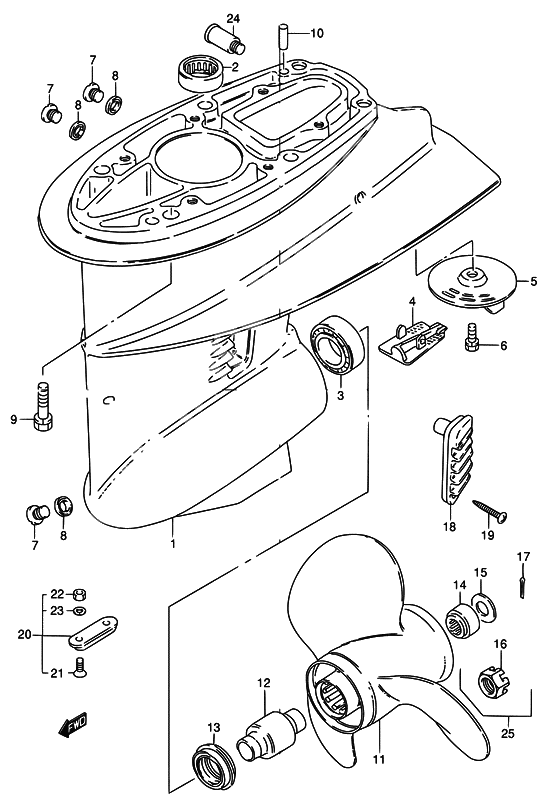 Gear case