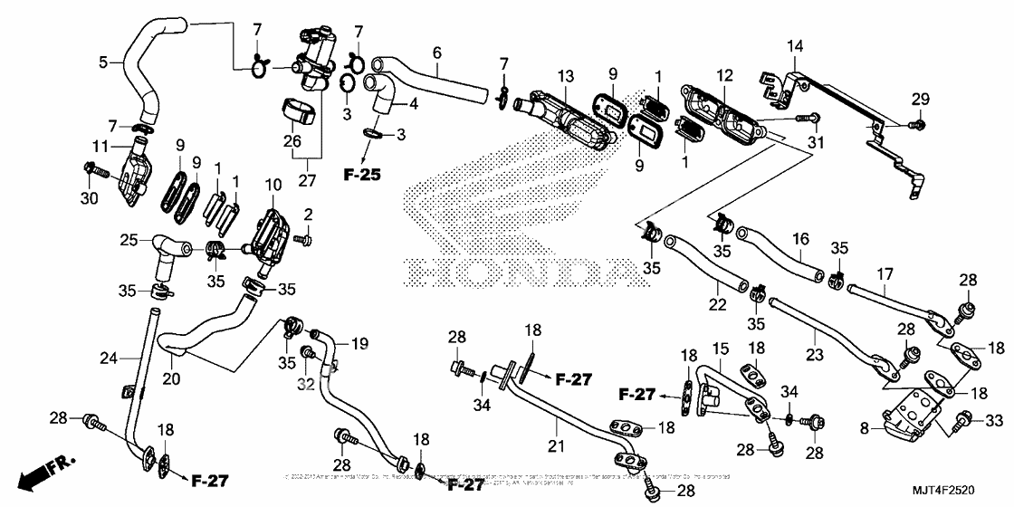 Система вентиляция картера