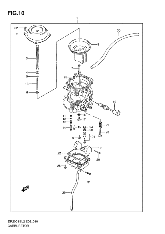 Carburetor assy