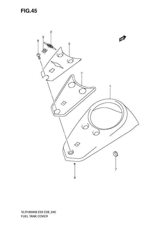 Fuel tank cover