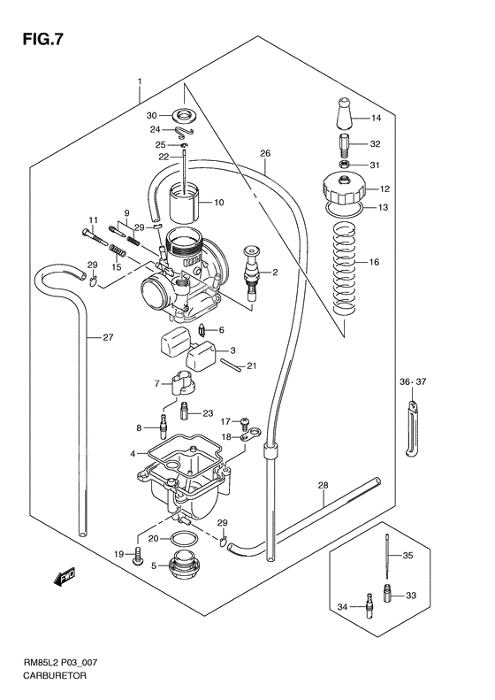 Carburetor assy