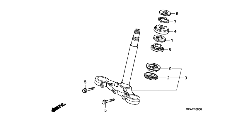 Steering stem