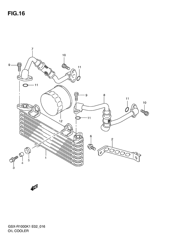 Oil cooler