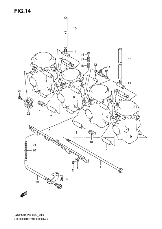 Carburetor fitting