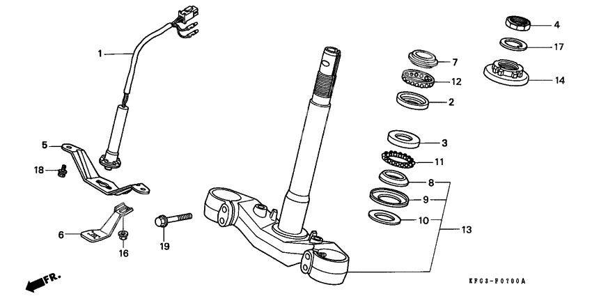 Steering stem