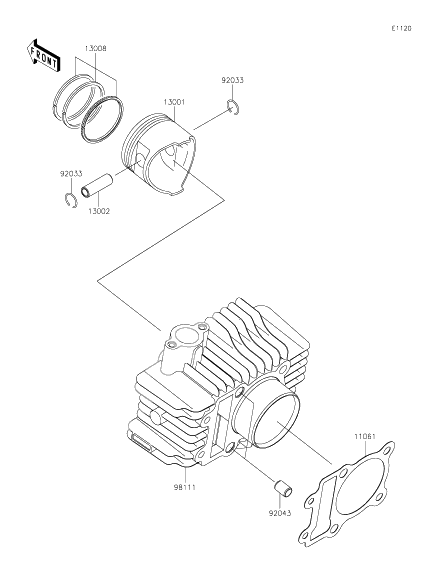 Cylinder/Piston(s)