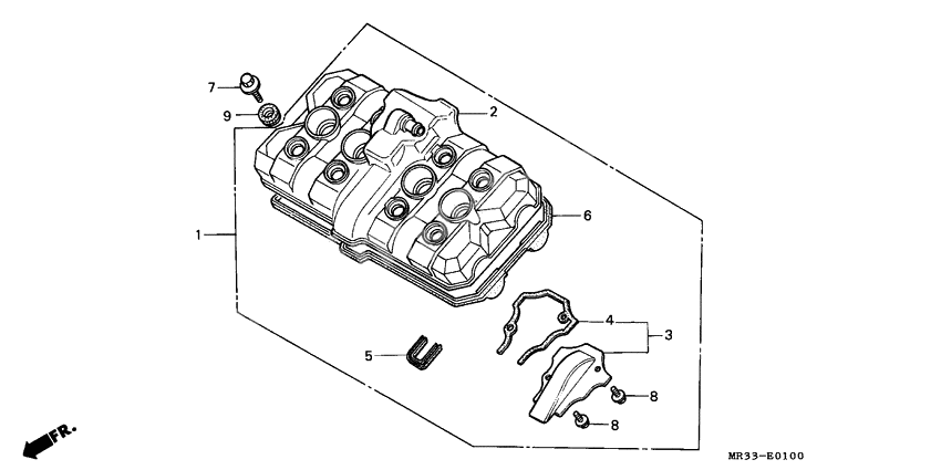 Cylinder head cover