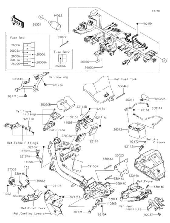 Chassis electrical equipment